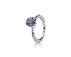Amethyst Star Ring