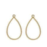 Pandora Raindrops Earring Charms 14K Gold 250432 — Foto 1 von 1