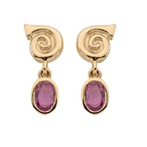 Pandora 14K Gold Eternal Swirl Earrings 25289PSA 250289PSA — Foto 1 von 1