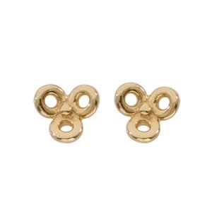 Pandora 14K Gold Earrings 25298 250298 — Foto 1 von 1