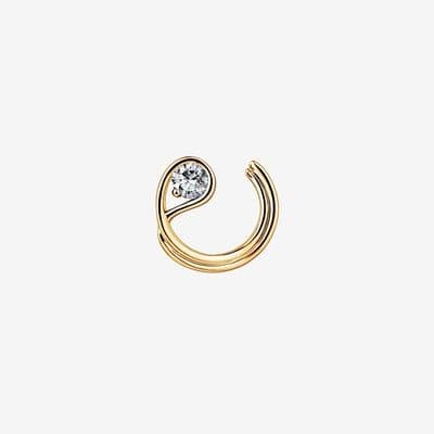 Pandora Single Left Pandora Brilliance 14K Gold 0.25 Carat Stud Earring 259454C01 259454 — Foto 1 von 1