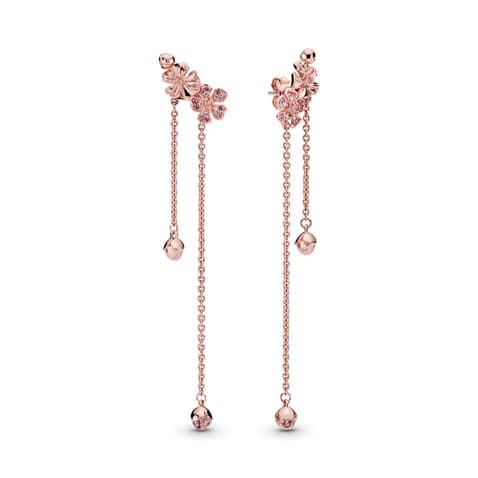 Pandora Dangling Peach Blossom Flowers Earrings 288089NCCMX 288089 — foto 1 de 1