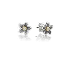 Pandora Sterling Silver with 14K Gold, Diamond 0.03 ct gh/vs 290162D 290162 — Foto 1 von 1