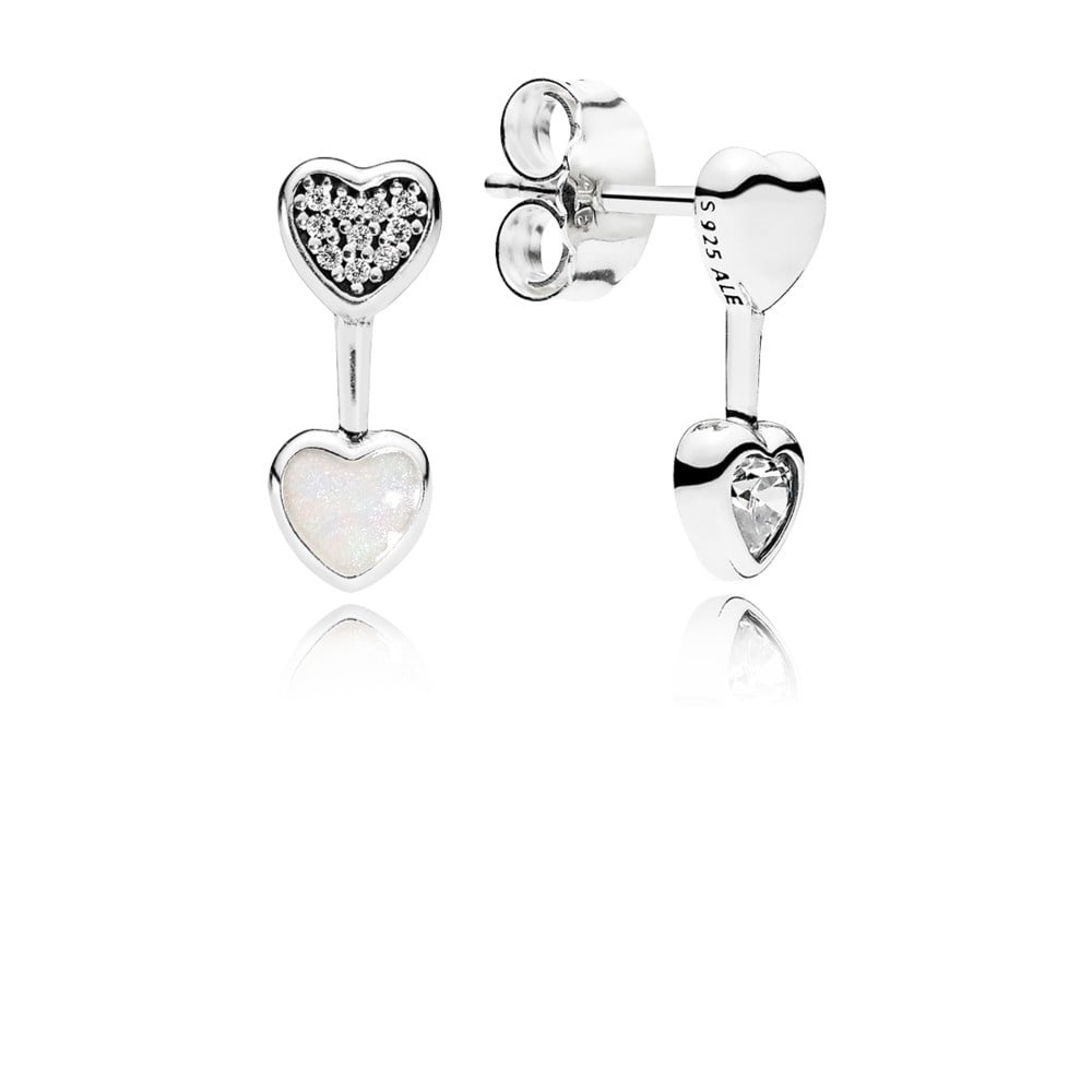 Hearts of Love Stud Earrings