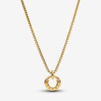 Pandora Signature I D Collier Pendant Necklace 352229C00 352229 — Foto 1 von 1
