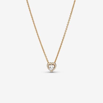 Pandora Elevated Heart Necklace 359520C01 359520 — Foto 1 von 1