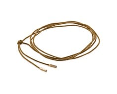 Cotton string, 14 carat ends