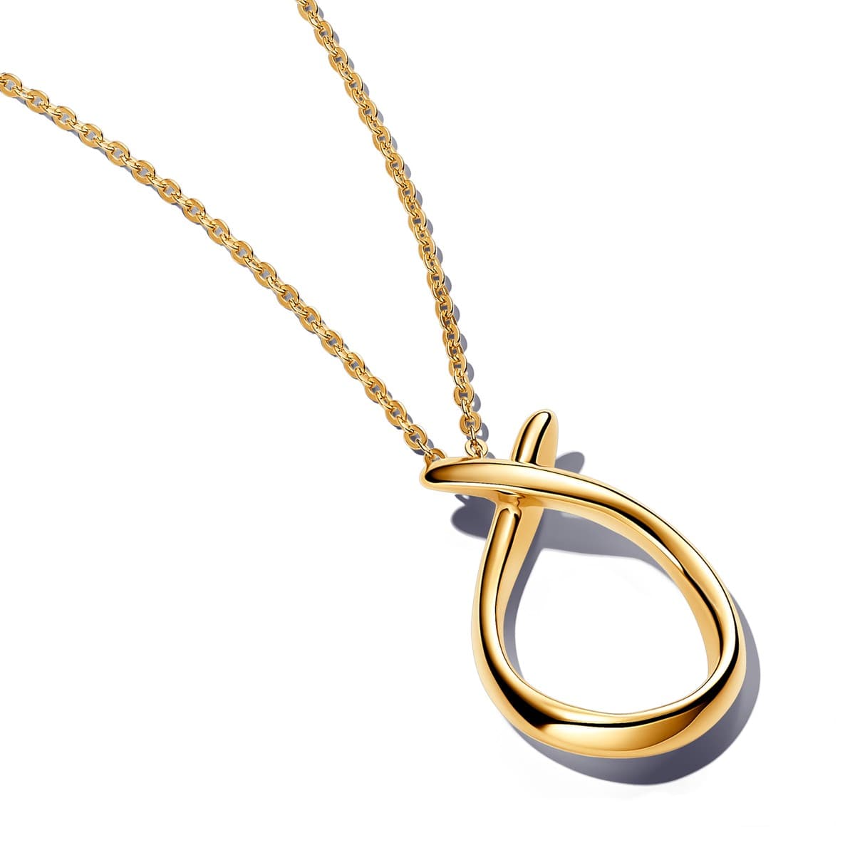 Pandora Organically Shaped Pendant Necklace 363316C00 363316 — photo 1 of 1