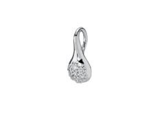 14k Gold Pendant with 0.07 ct tw H/VS Diamonds