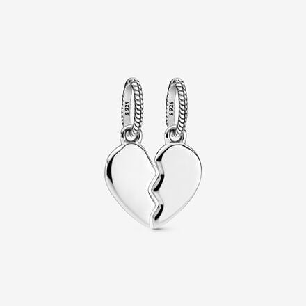 Splittable Heart Engravable Heart Charm