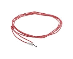 Fabric Cord with Silver Ends