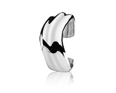 Limited Edition Silver Fluid Bangle