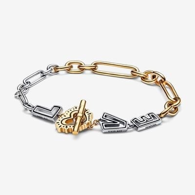 Keith Haring™ x Pandora Two-tone Love Links Bracelet