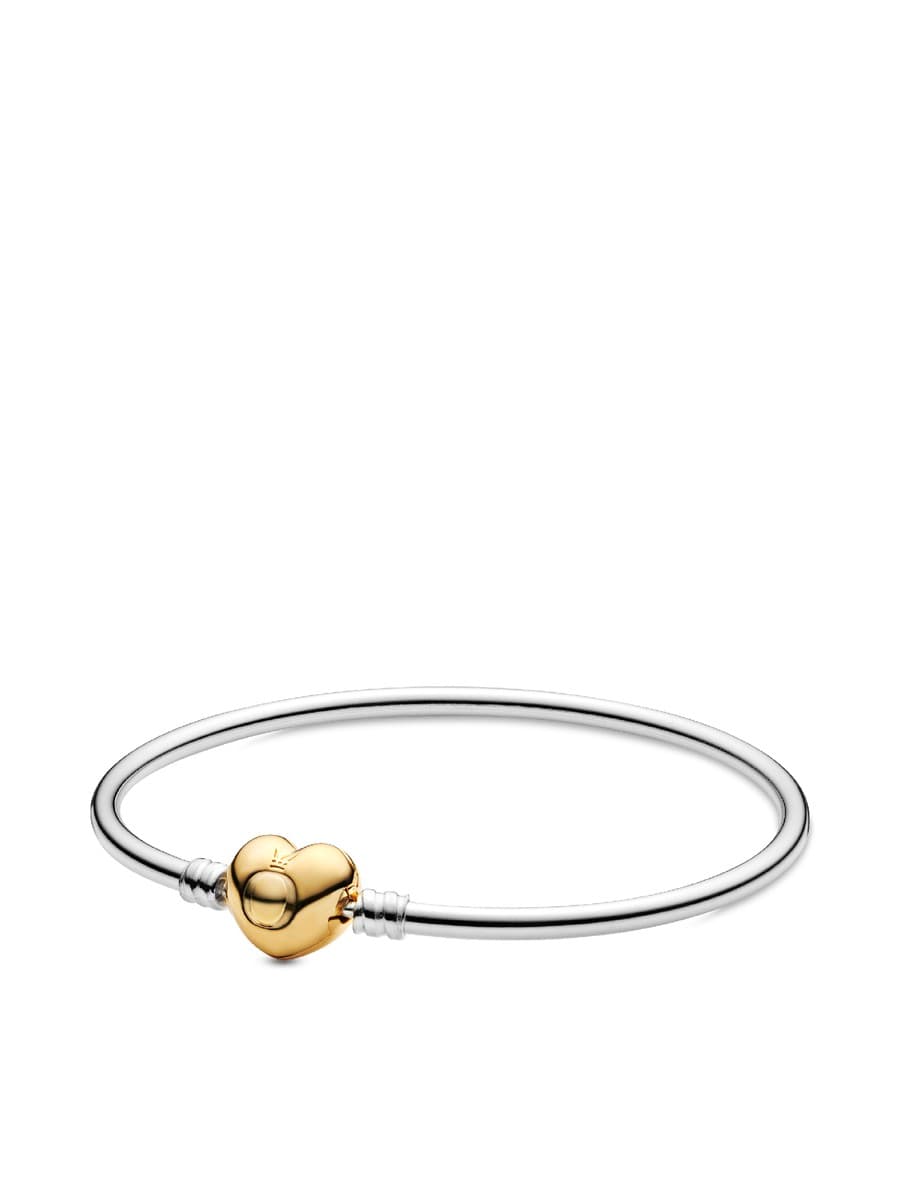 Pandora Moments Heart Clasp Bangle 568656C00 568656 — Foto 1 von 1