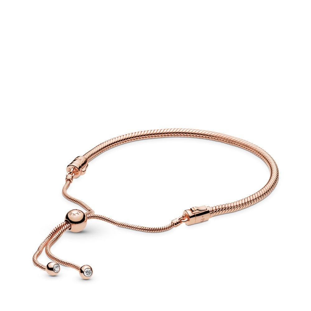 Pandora Moments Snake Chain Slider Bracelet