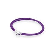 Fabric Cord Bracelet, Purple