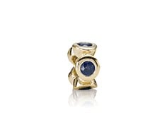 14K Gold Sapphire Lights Spacer