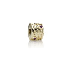 14K Gold Babbling Brook Ruby Clip