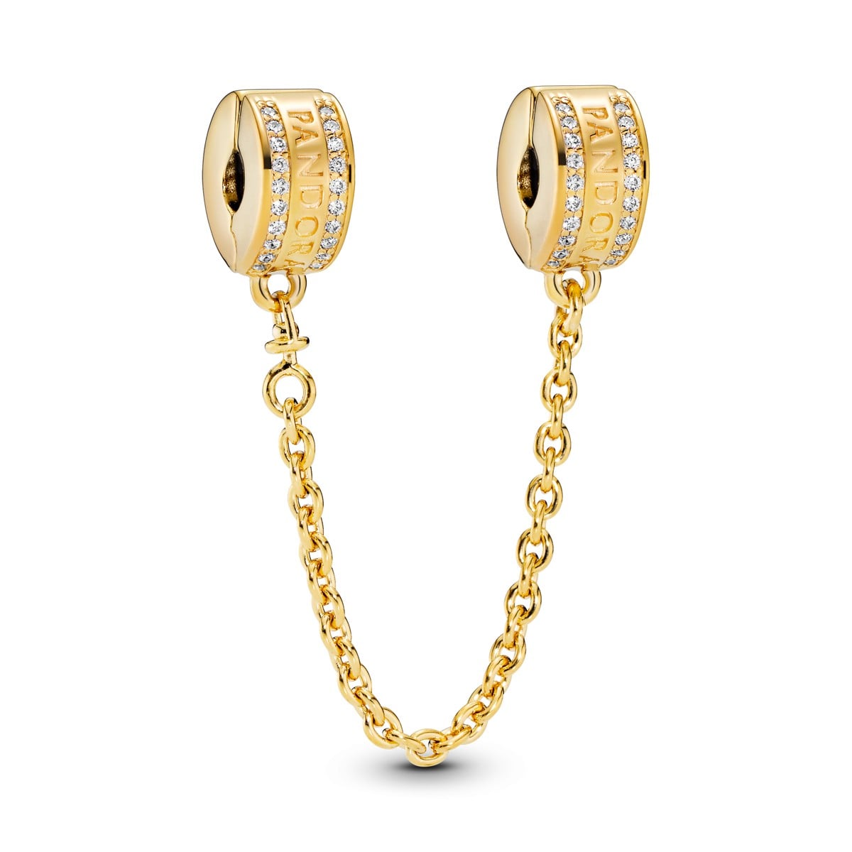 Pandora Logo Safety Chain