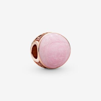 Pink Swirl Charm