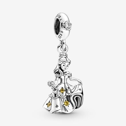 Beauty and the Beast Dancing Belle Dangle Charm