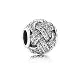 Pandora Shimmering Knot Charm 791537CZ 791537 — Foto 1 von 1