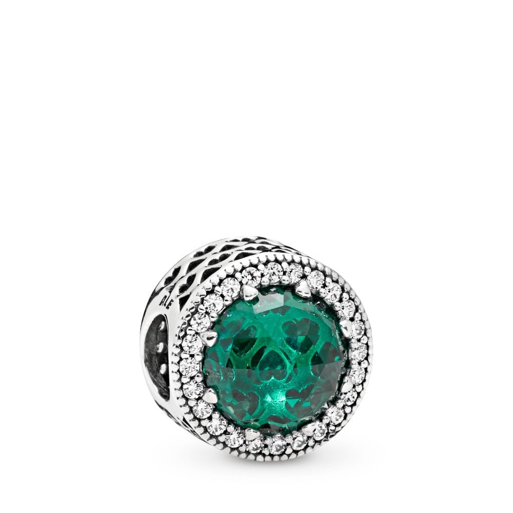 Radiant Hearts Crystal & CZ Charm