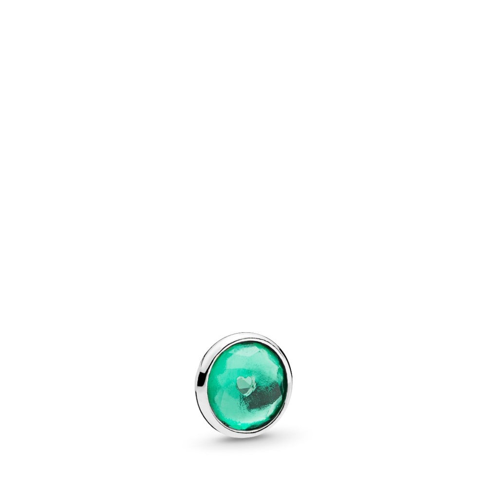 Royal Green May Birthstone Locket Element