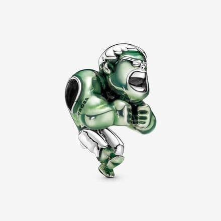 Pandora Marvel Hulk Sterling Silver Charm with Transparent Green Enamel 792193C01 792193 — foto 1 de 1