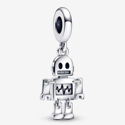 Pandora Bestie Bot Robot Dangle Charm 792250C01 792250 — photo 1 of 1