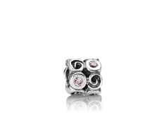 Pandora Swirlies with Pink CZ Charm 790263PCZ 79263PCZ / 790263P — Foto 1 von 2