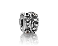 Tendril Champagne CZ Clip
