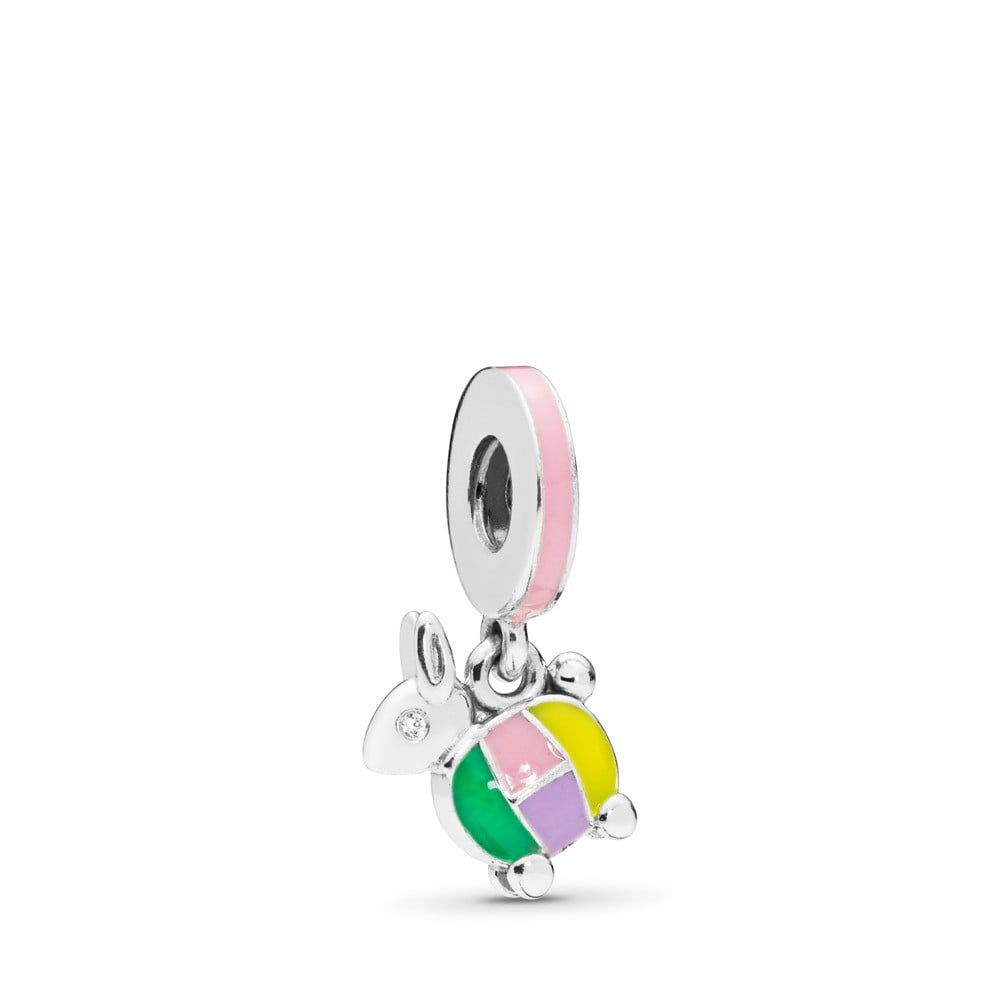 Rabbit Lantern Dangle Charm