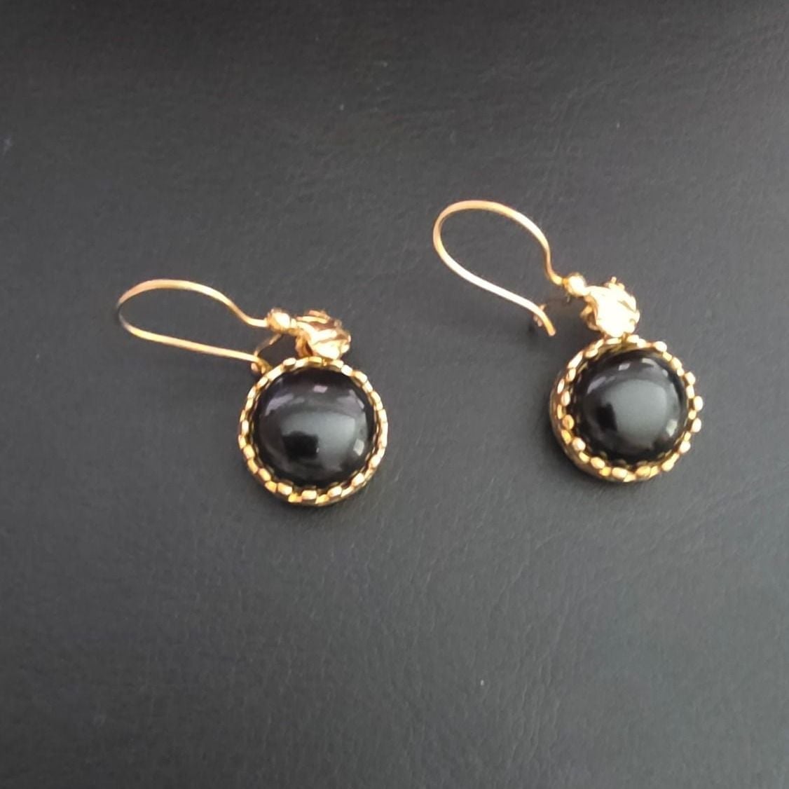 Agate Earrings — Very good / fine (VG+) Earrings
