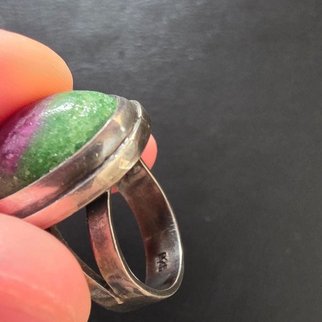 Ruby/Zoisite Ring — Good (VG) Rings