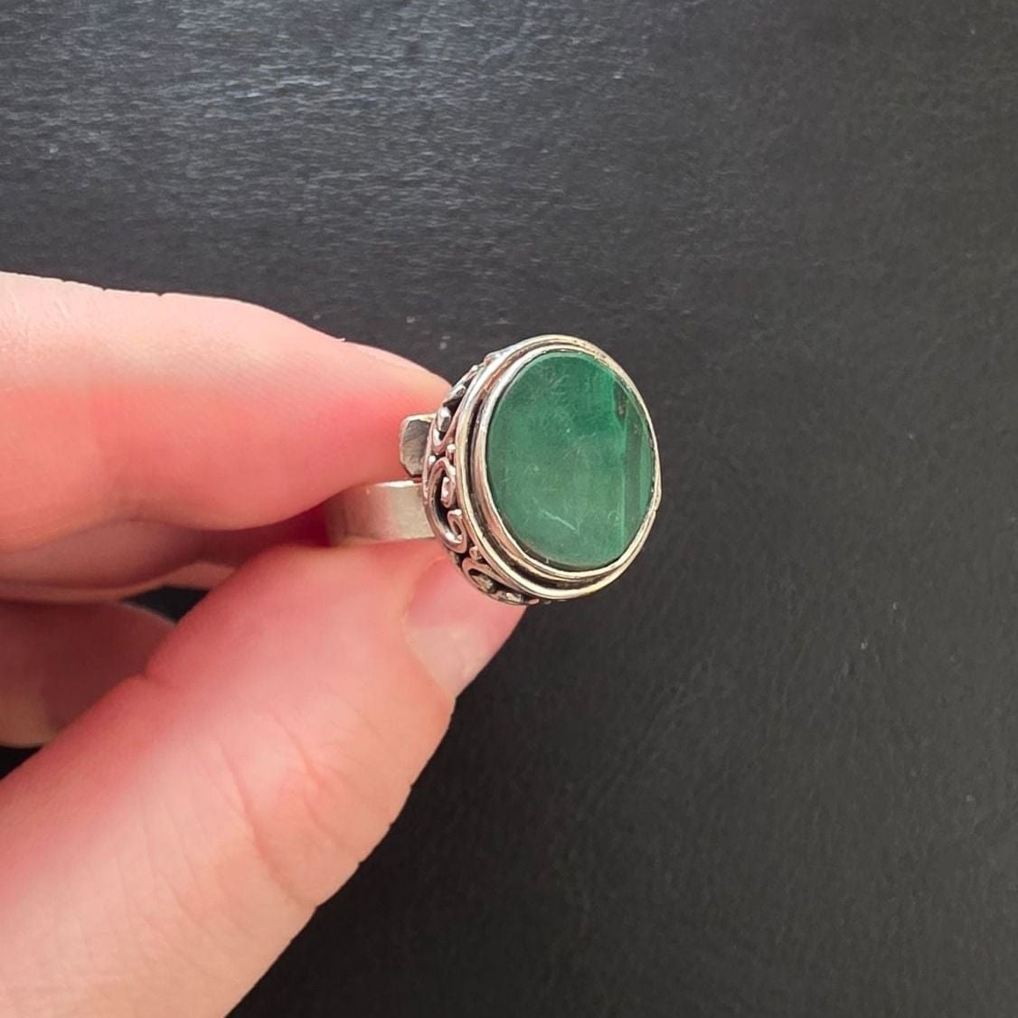 Malachite Ring — Good (VG) Rings