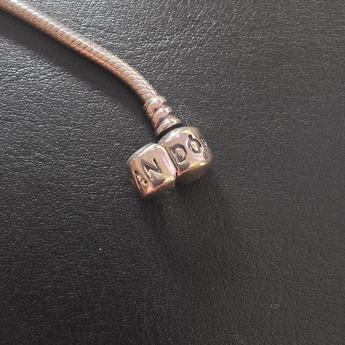 Schlangen-Gliederarmband mit Kugelverschluss — Guter Zustand (VG) Armbänder